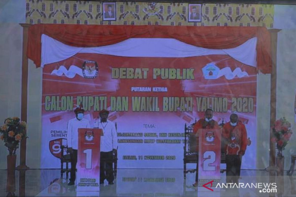 Dua calon paslon Bupati Yalimo sepakat wujudkan pilkada aman