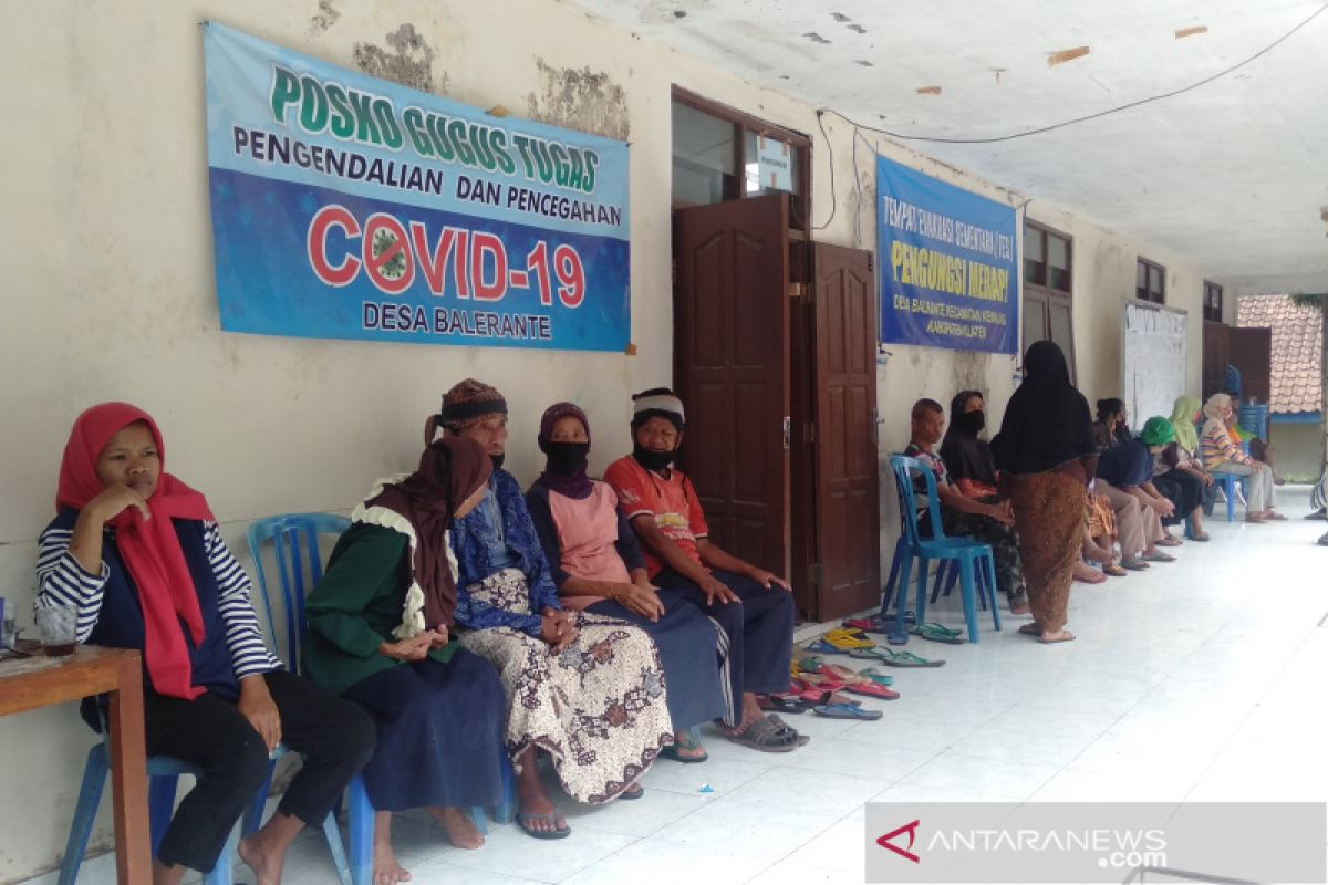 Jumlah pengungsi Merapi di Kabupaten Klaten di bawah 50 persen