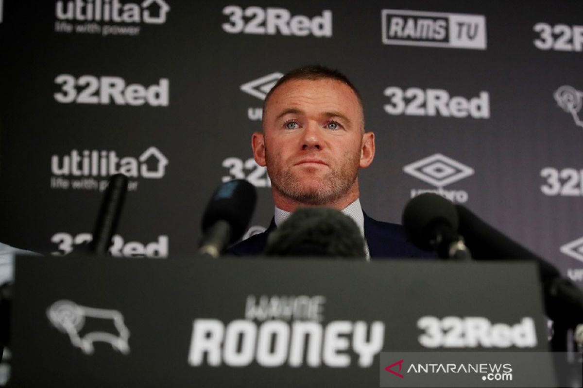 Wayne Rooney bidik kursi manajer permanen di Derby County
