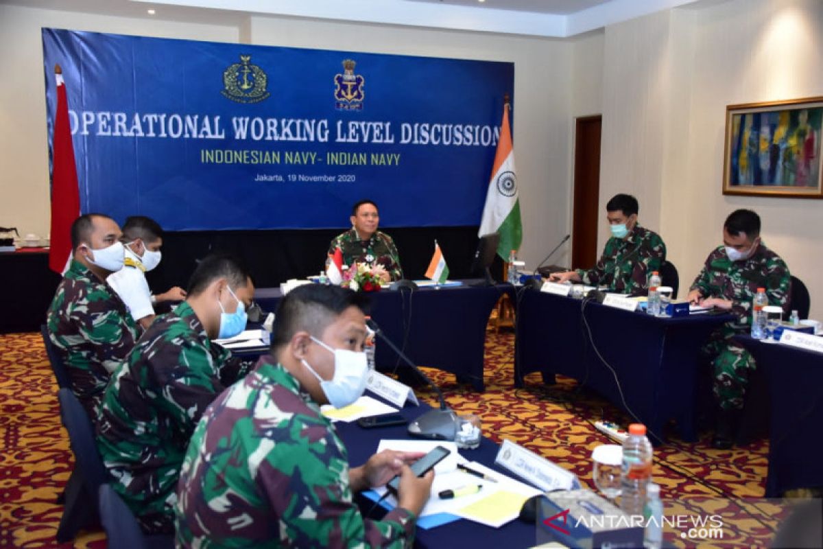 TNI AL mempererat hubungan kerja sama dengan Angkatan Laut India
