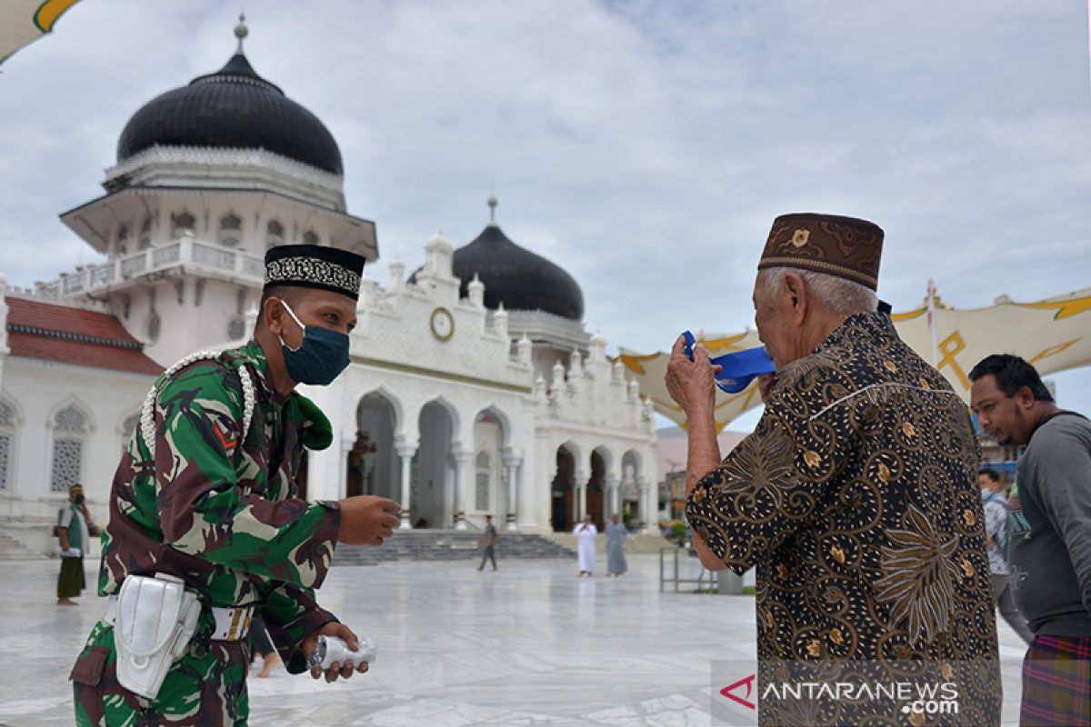 Masjid tempat edukasi COVID-19