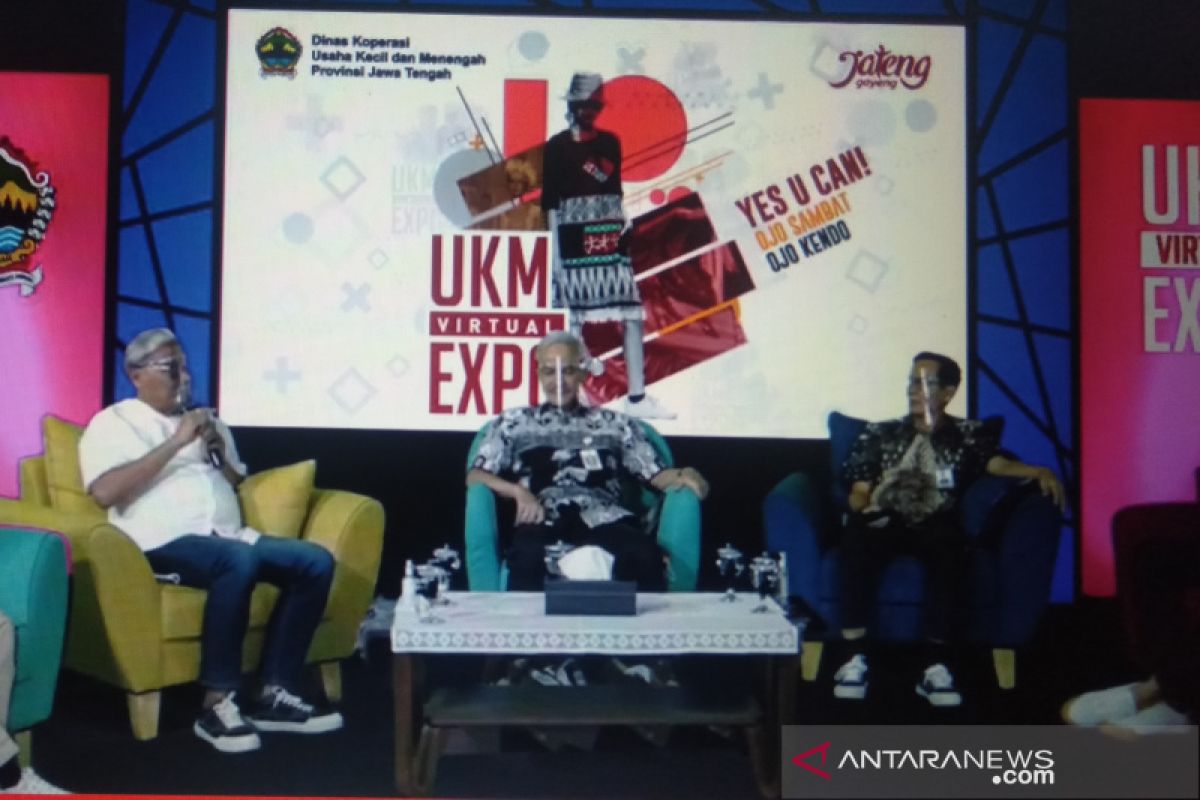 Ganjar: "UKM Virtual Expo" bantu perkembangan ekosistem bisnis