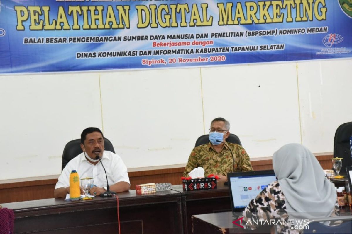 Pemkab Tapsel ajak UMKM kembangkan usaha melalui perangkat digital