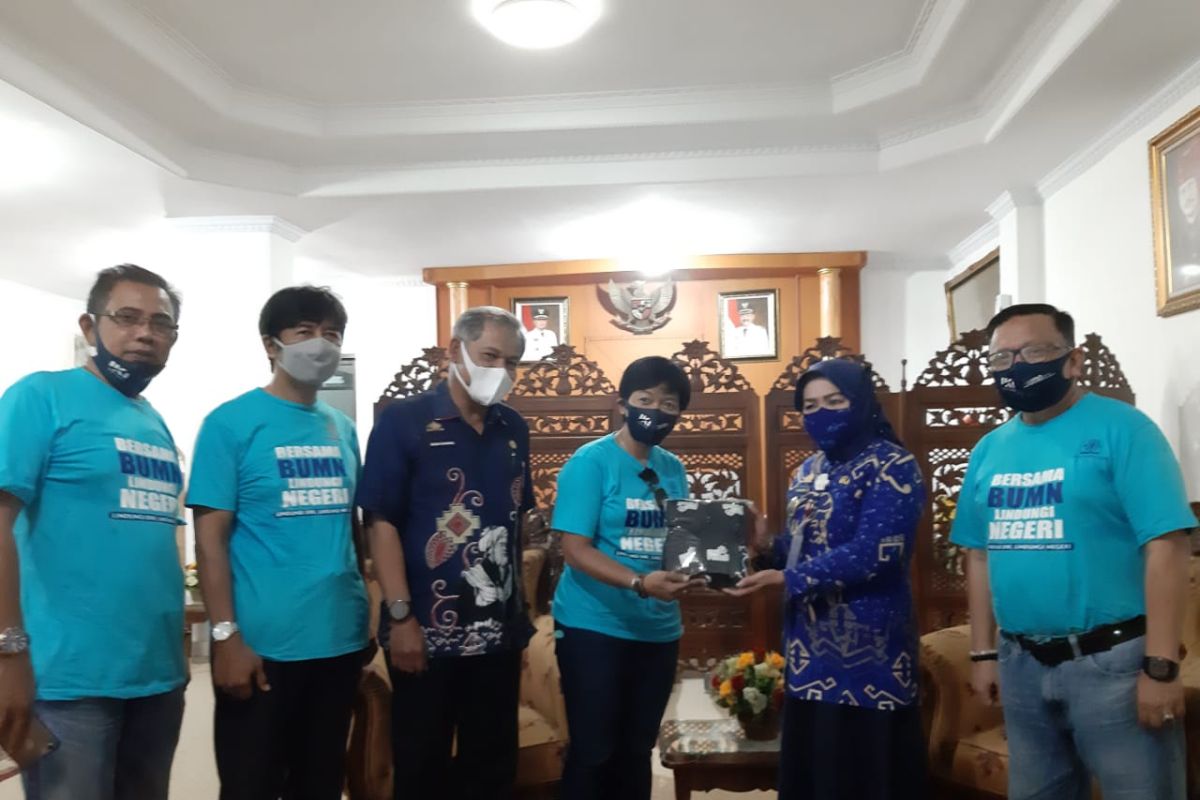 PT IKI dan BUMN salurkan 1.500 masker untuk Kabupaten Gowa