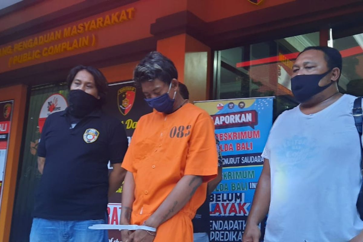 Polda Bali tangkap pelaku curas diduga bersenpi di SPBU