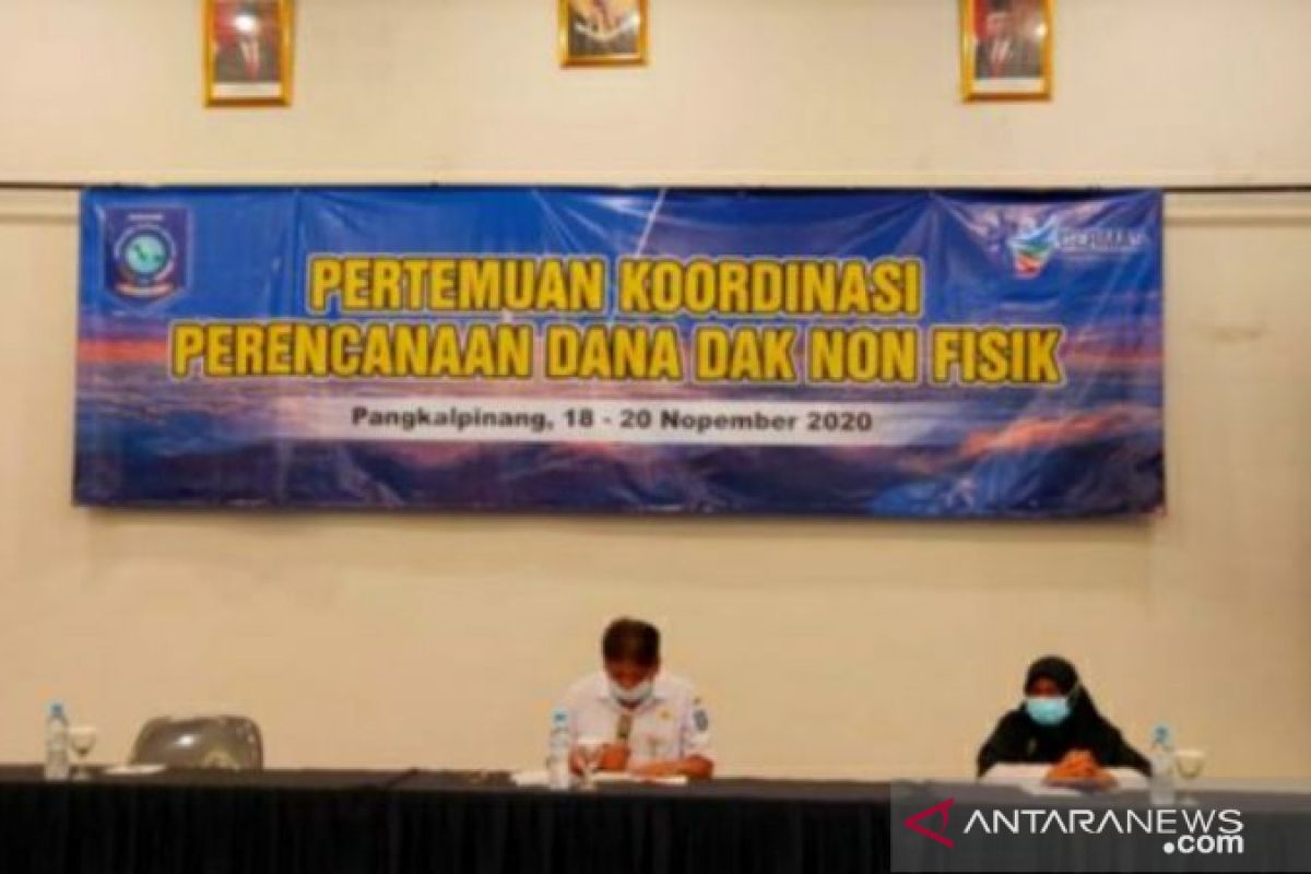 Pemprov Babel koordinasikan pemanfaatan DAK nonfisik bidang kesehatan