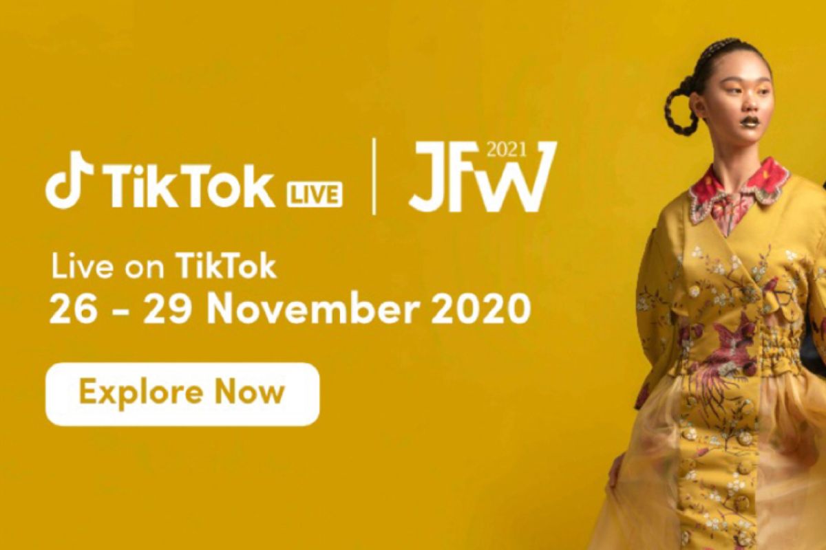 Plaform TikTok dukung JFW 2021, kolaborasikan fesyen dengan teknologi
