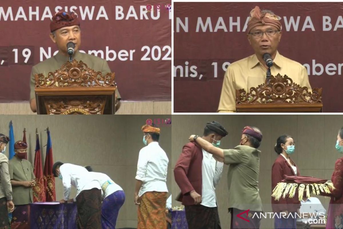 482 mahasiswa ISI Denpasar angkatan 2020/2021 disahkan