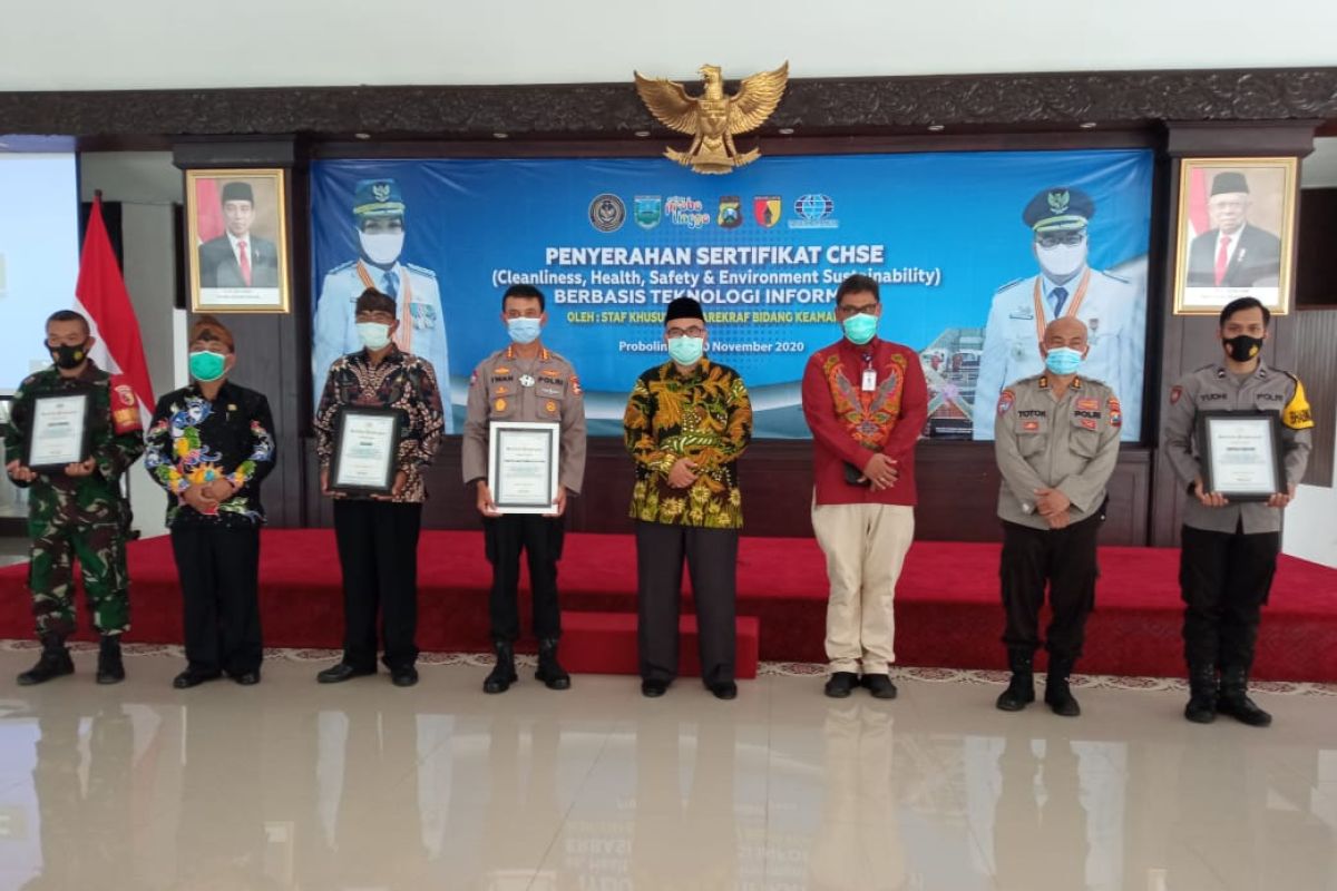 Surveyor Indonesia beri sertifikat CHSE KTN-Pariwisata di Probolinggo