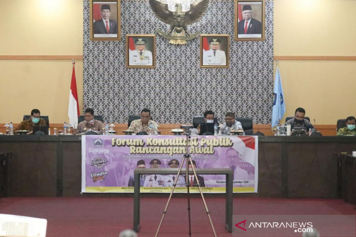 Pemkab Bantaeng gelar Forum Konsultasi Publik Rancangan Awal Perubahan RPJMD