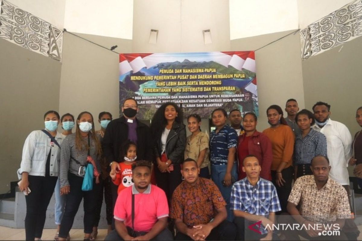 Pemuda Papua dukung pemerintah untuk bangun daerahnya yang lebih baik