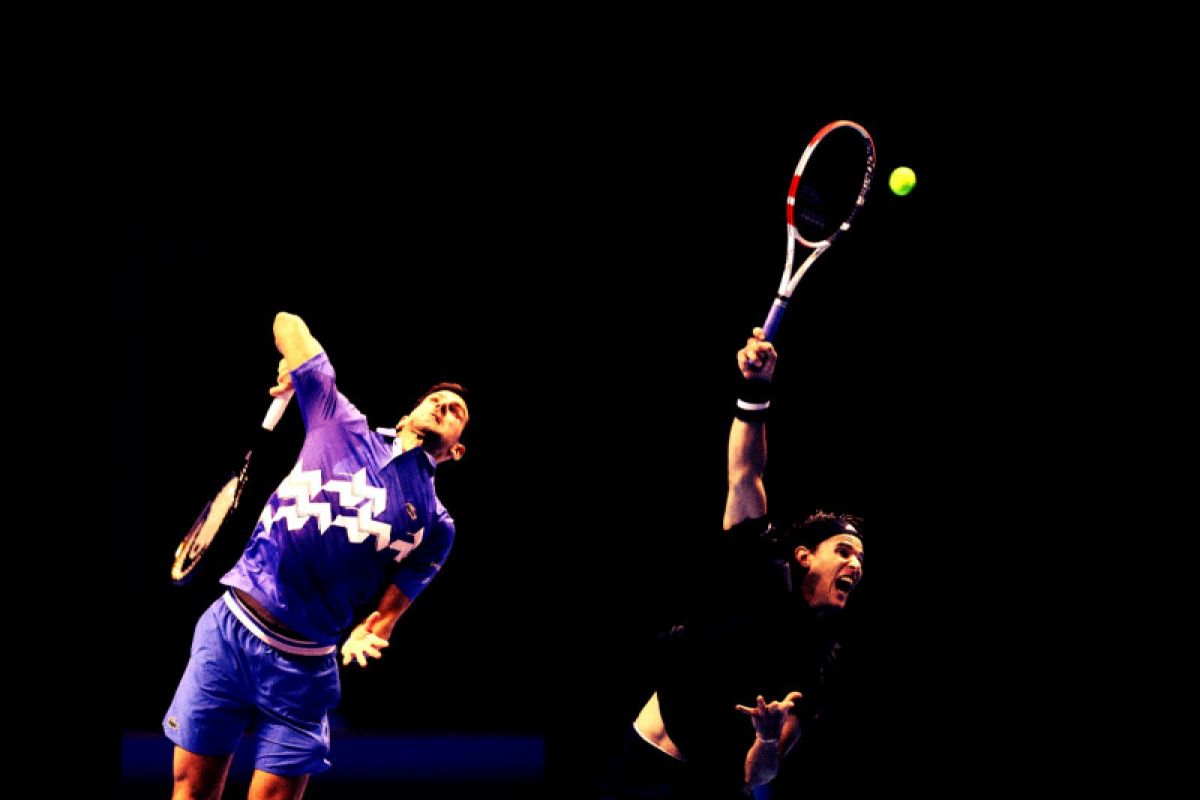 Pembuktian diri Thiem atas Djokovic di semi final ATP Finals
