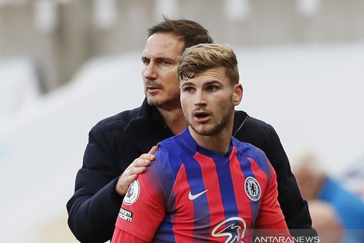 Lampard puji penampilan Timo Werner saat Chelsea kalahkan Newcastle 2-0