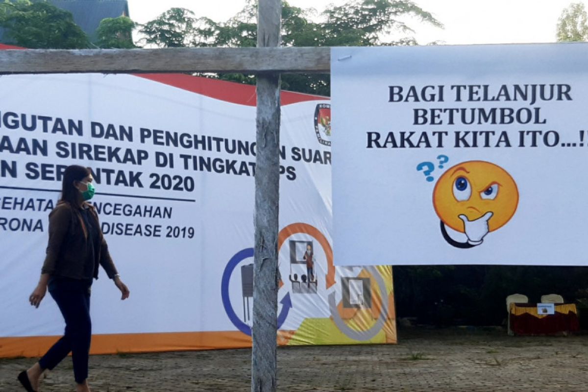 Simulasi pencoblosan Pilkada dengan prokes dengan pendekatan lokal