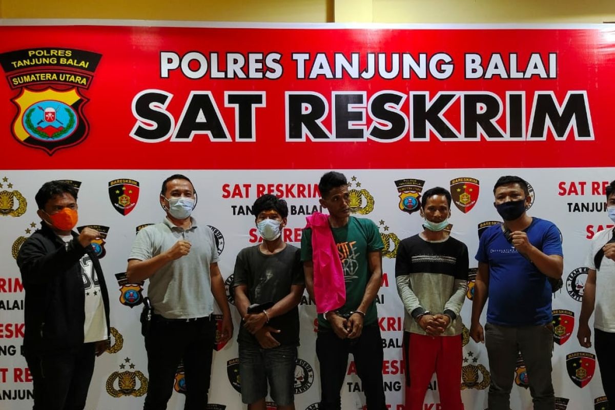 Polres Tanjung Balai ringkus pencuri sepeda motor nelayan