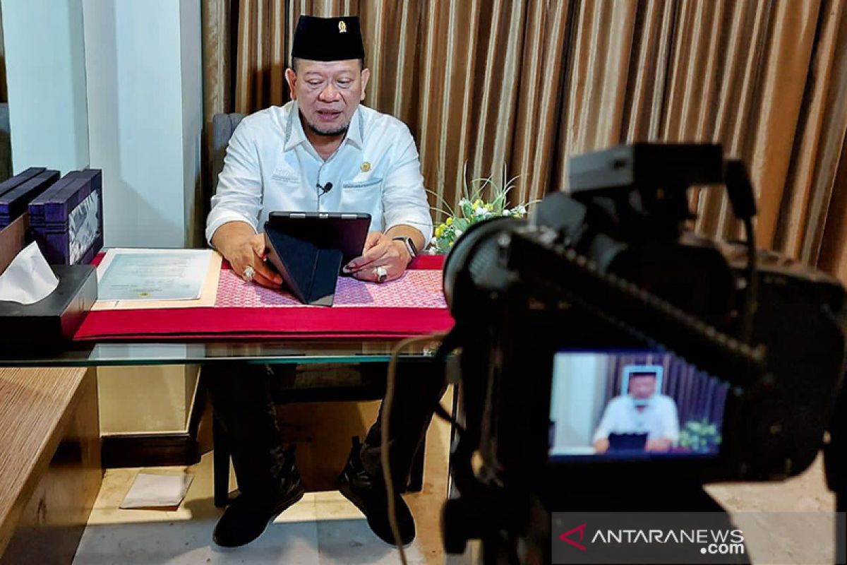 Hadir virtual di Haul Bani Shiddiq, Ketua DPD kutip doa Gus Mik