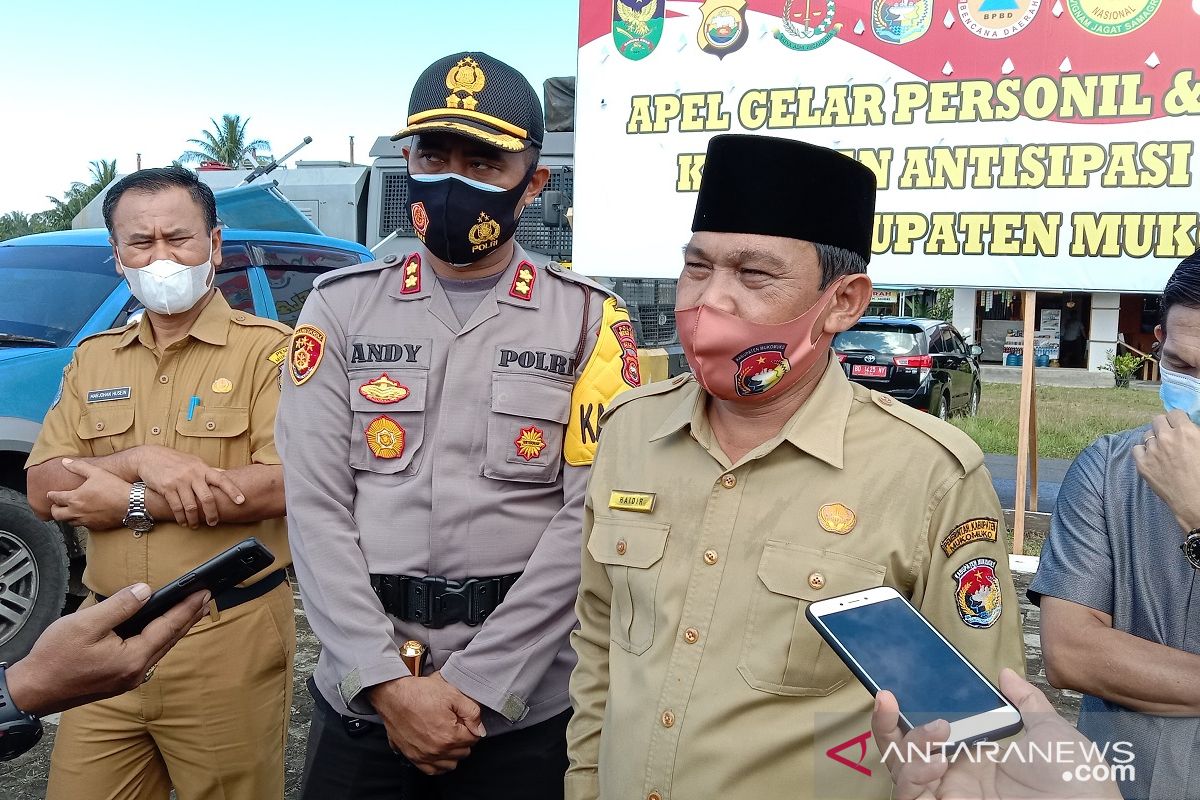 Bupati Mukomuko imbau masyarakat siap siaga hadapi bencana