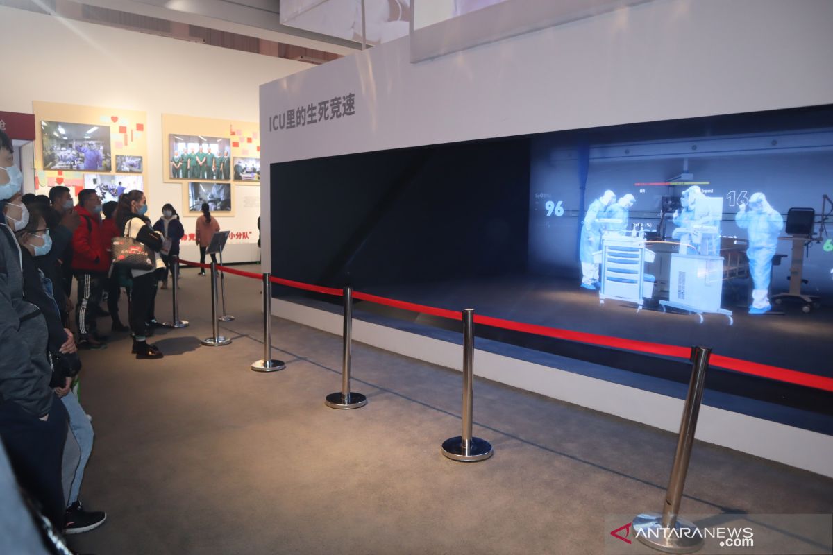 Wuhan punya museum anti-COVID, dikunjungi 3.000 orang per hari