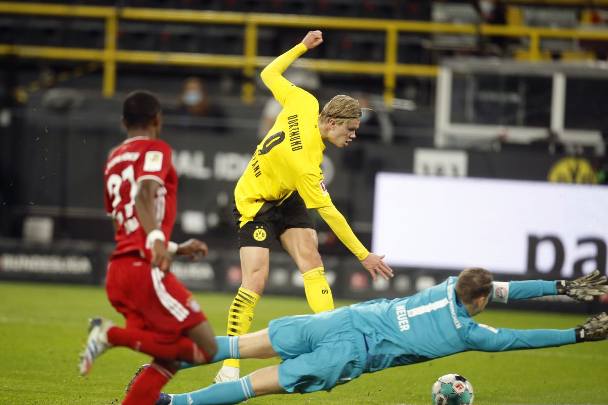 Erling Haaland ukir caturgol saat Dortmund menang 5-2 di markas Hertha
