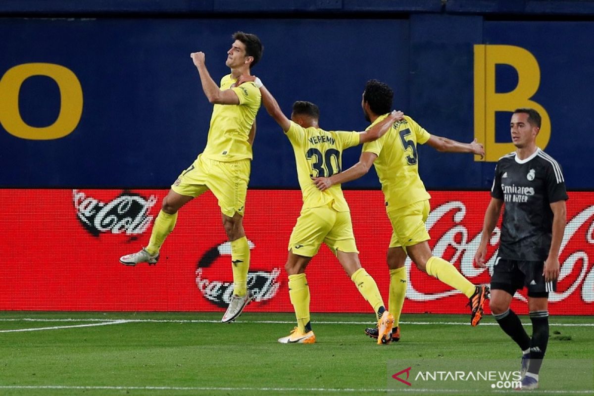 Real Madrid buang peluang ke puncak usai ditahan imbang Villarreal 1-1