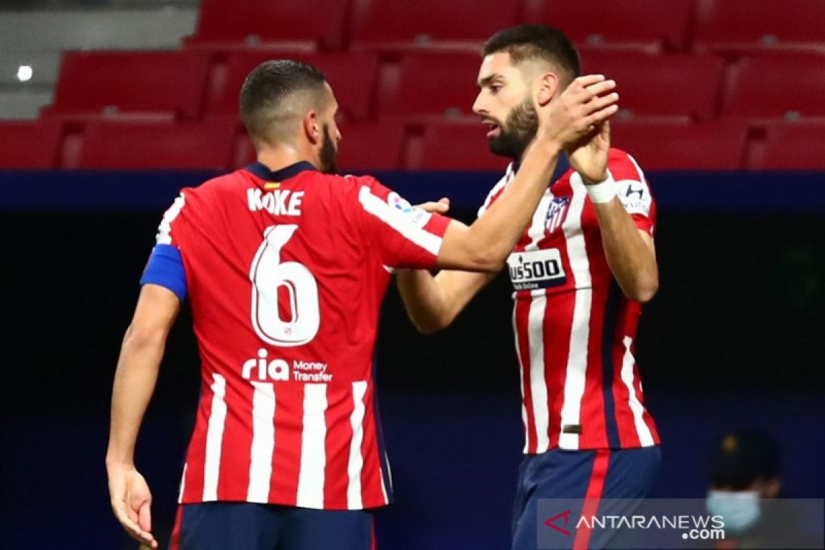 Klasemen Liga Spanyol: Atletico bayangi Sociedad  sang pemuncak