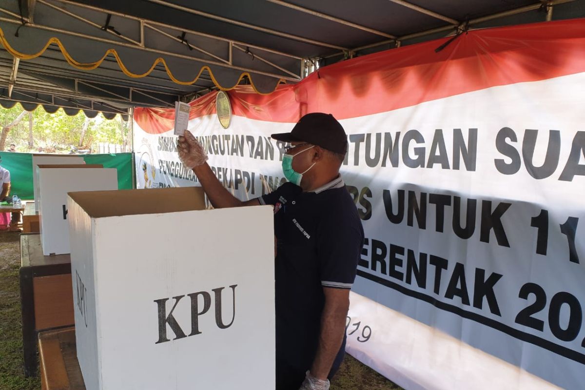 KPU Keerom siapkan TPS khusus bagi warga gejala reaktif COVID-19