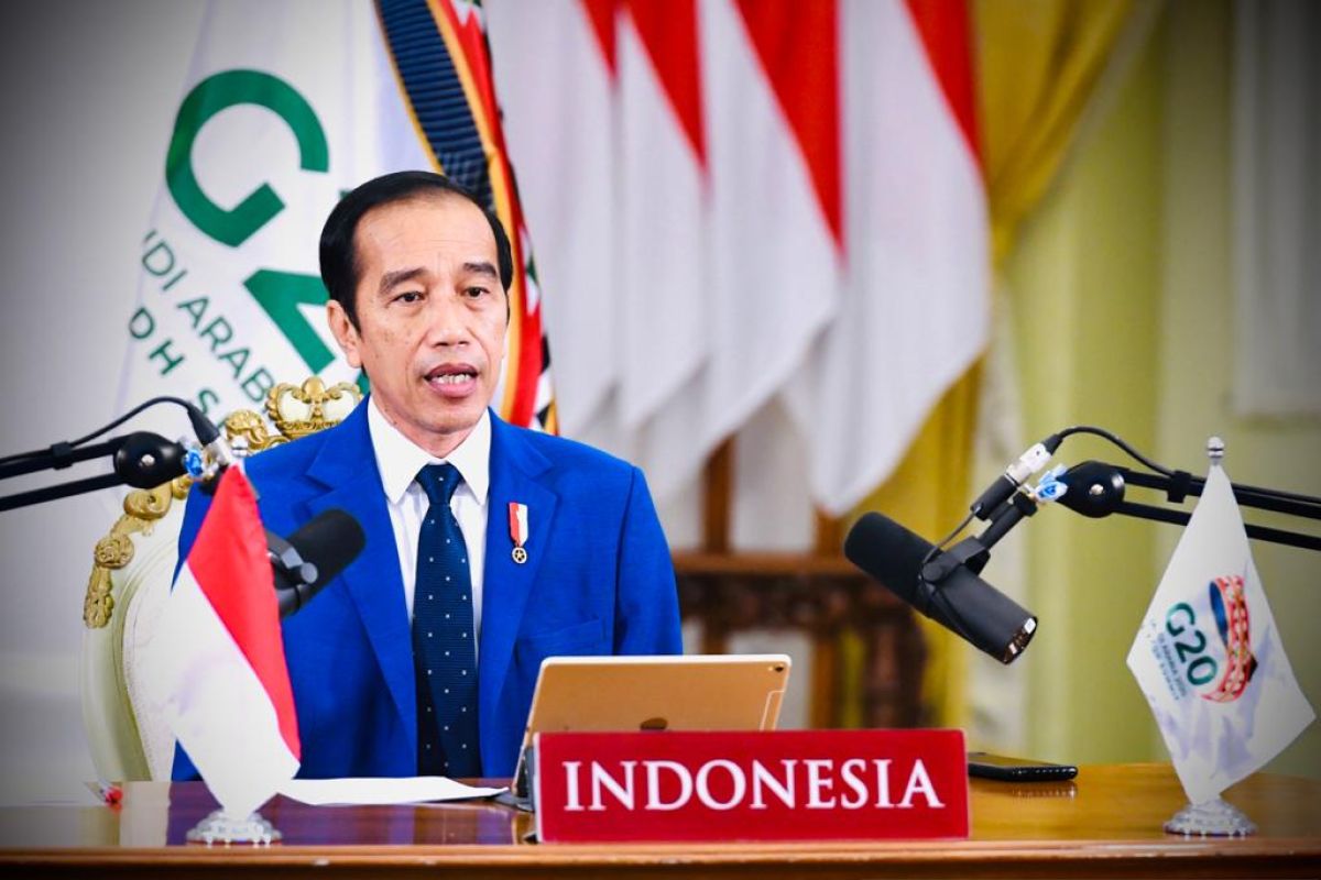 Presiden Jokowi sebut perlu transformasi besar pascapandemi di KTT G20