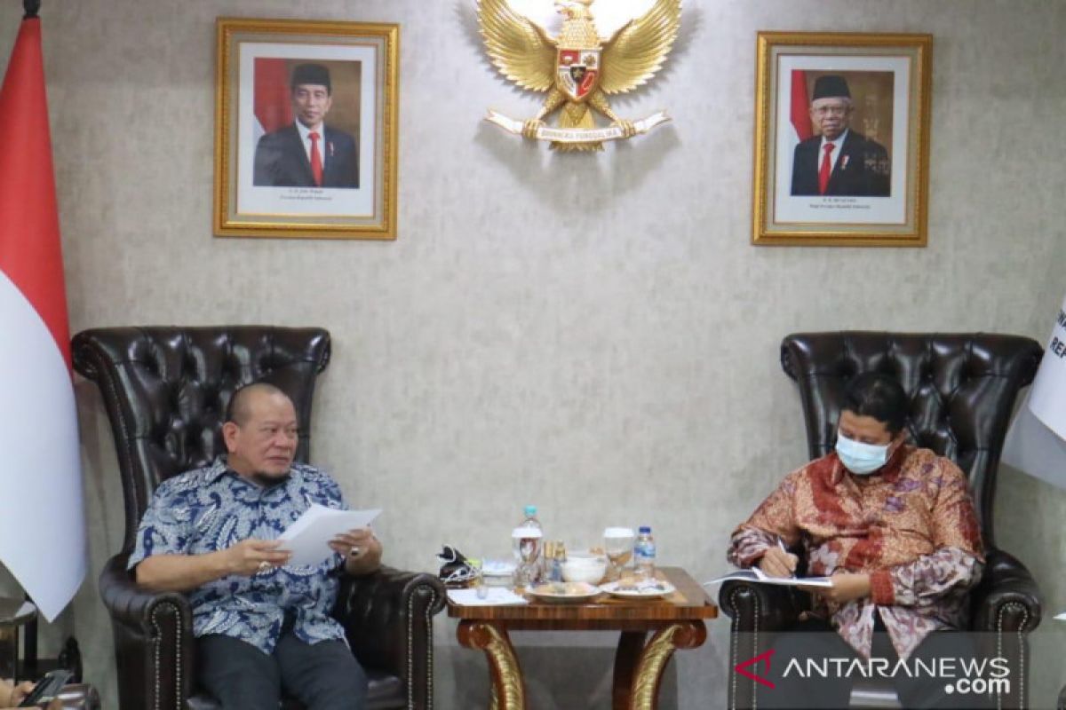 Ketua DPD rapat dengan DKPP terkait temuan di daerah