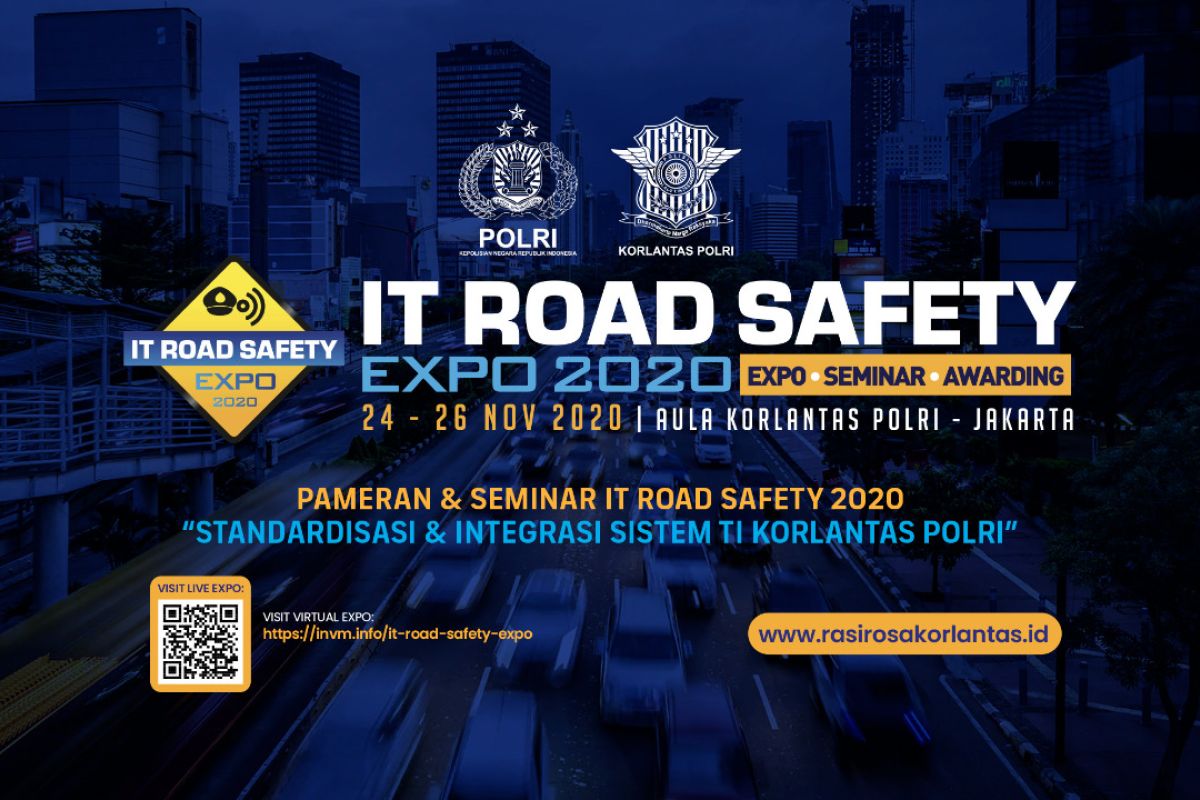 Modernisasi TI,  Korlantas gelar pameran virtual IT Road Safety Expo 2020