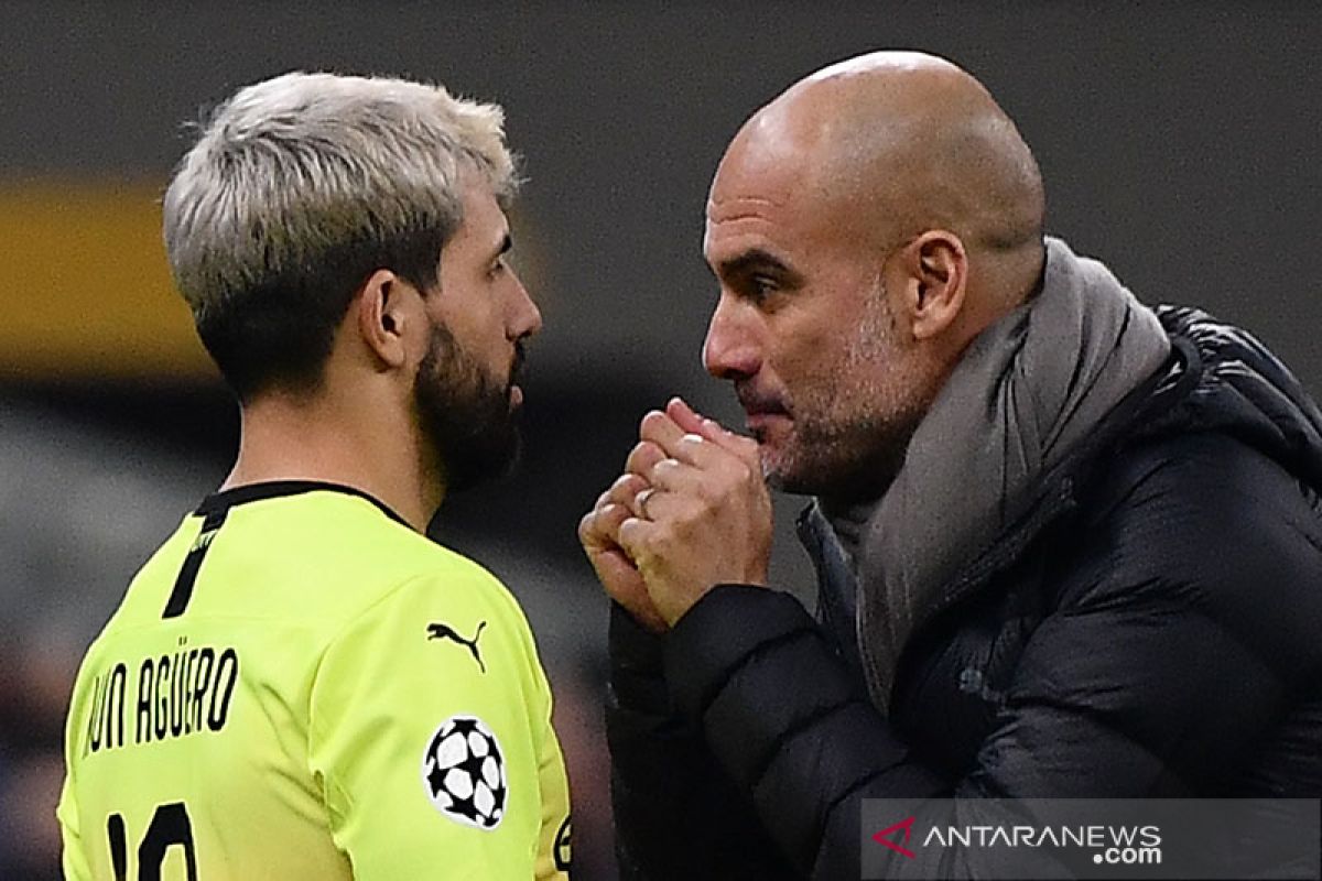 Guardiola harap Aguero segera mengambil keputusan terkait masa depannya di City