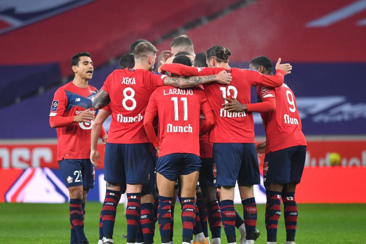 Hasil enam laga Liga Prancis, pemain Yazici membuat Lille dekati PSG