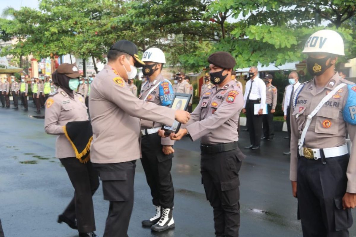 Seorang personel Polisi dipecat karena kasus narkoba