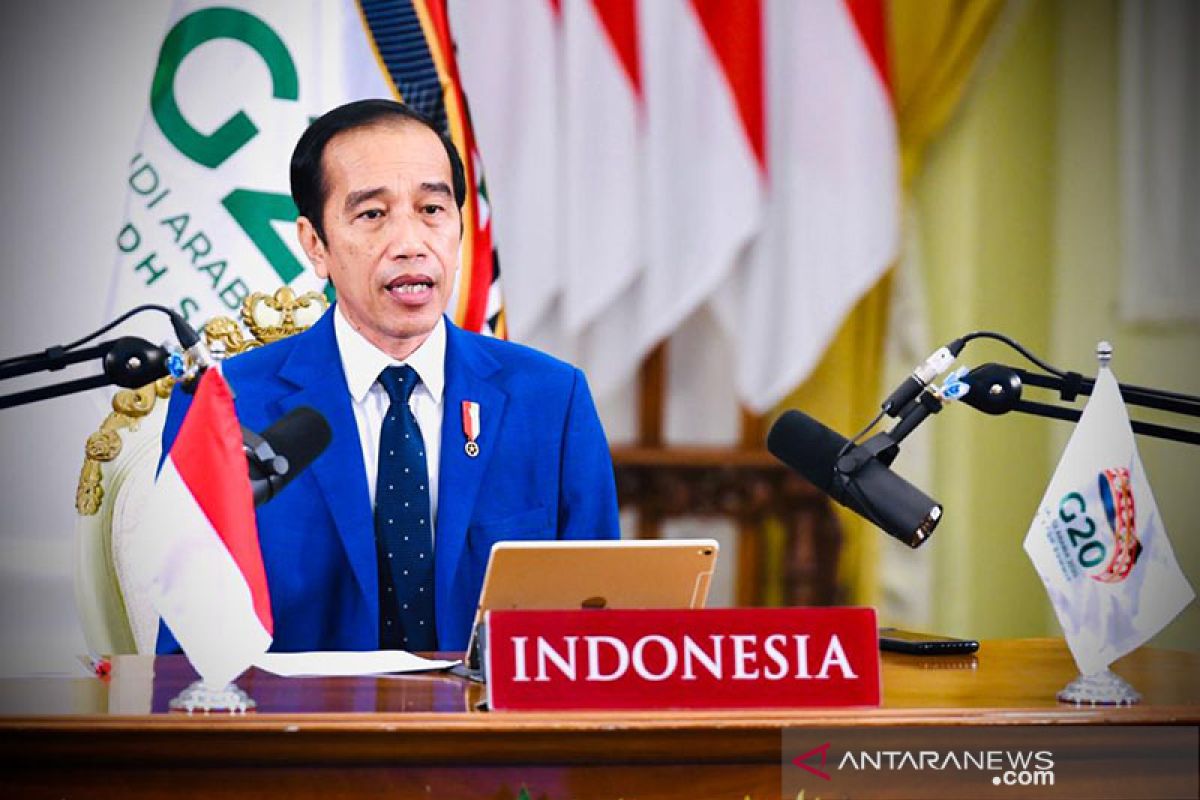 Jokowi sebut perlu transformasi besar pascapandemi di KTT G20