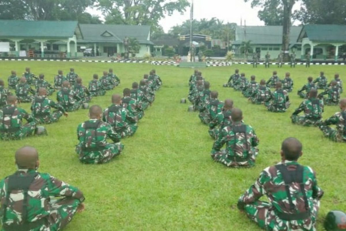 Ratusan Tamtama TNI AD ikuti pendidikan di Rindam I/BB