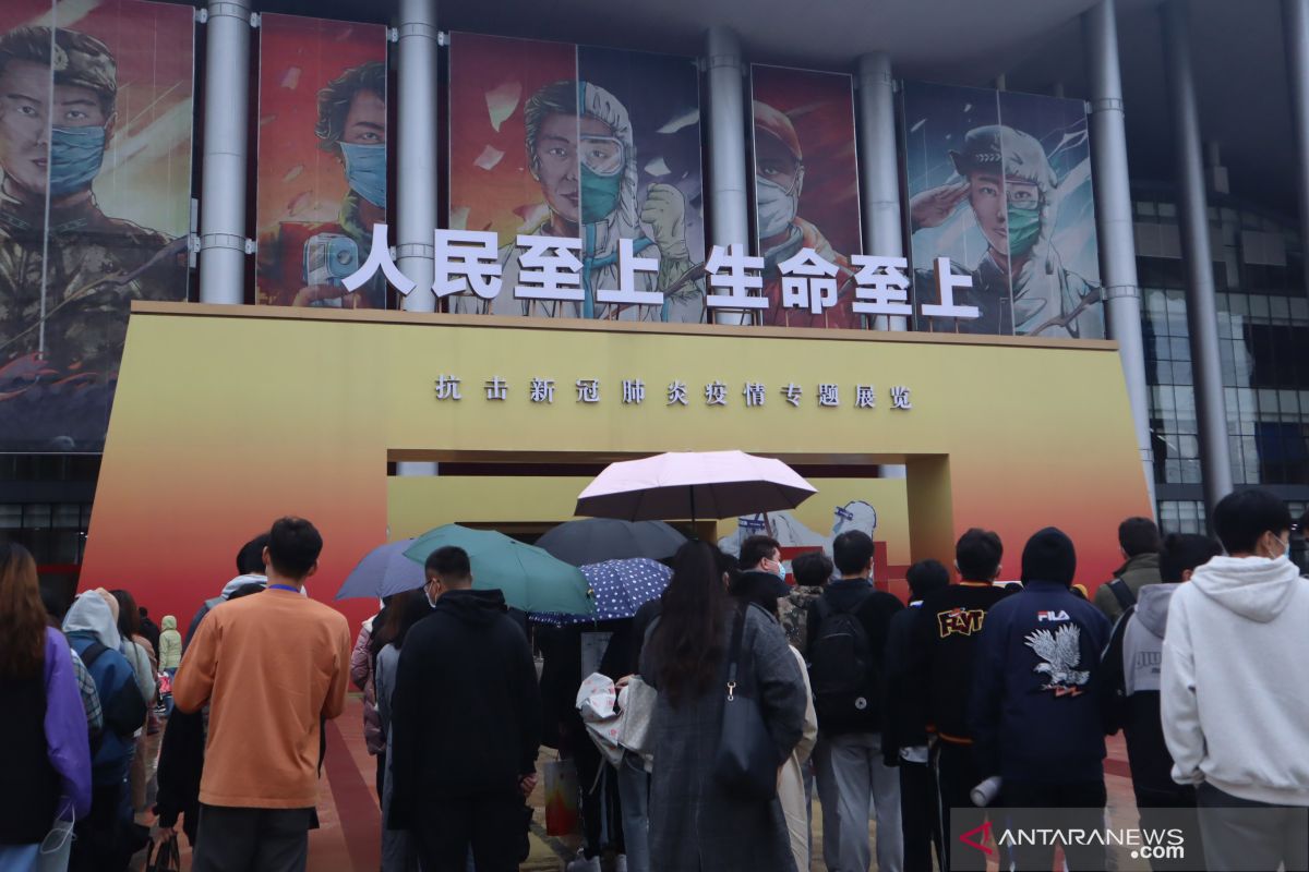 Ada Indonesia di Museum Anti-COVID di Wuhan China