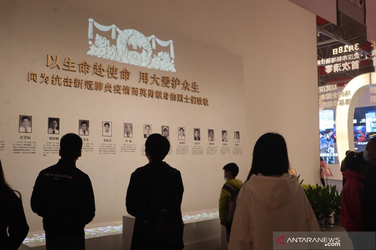 Ada Indonesia di Museum Anti COVID di Wuhan
