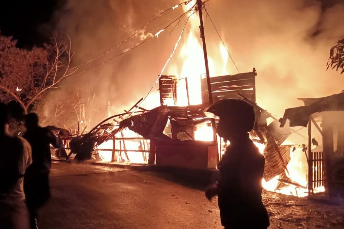 Kebakaran hanguskan lima bangunan di Kota Langsa, begini kejadiannya