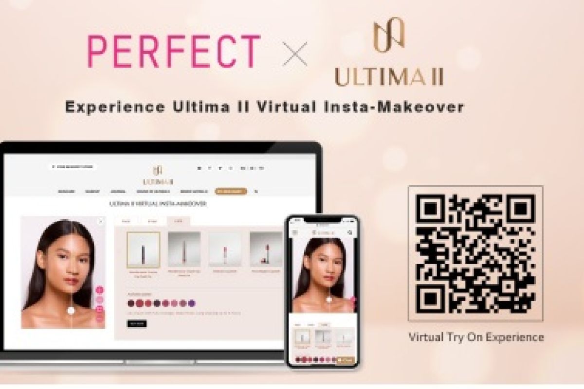 Perfect Corp. dan ULTIMA II luncurkan makeup virtual