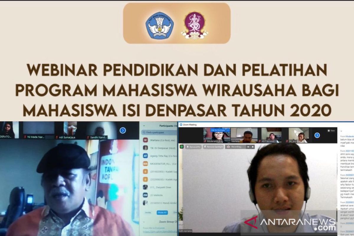 PMW mantapkan jiwa kewirausahaan mahasiswa ISI Denpasar