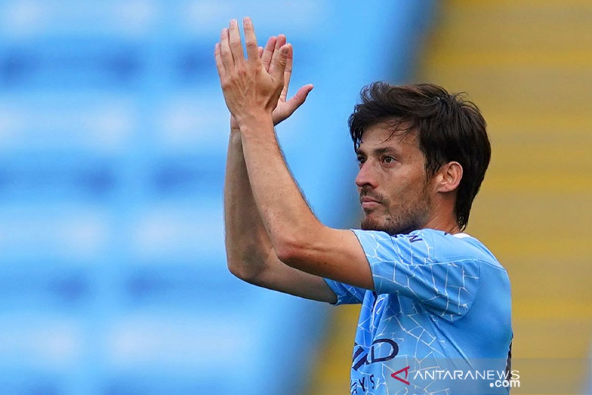 David Silva absen dua pekan akibat cedera otot paha