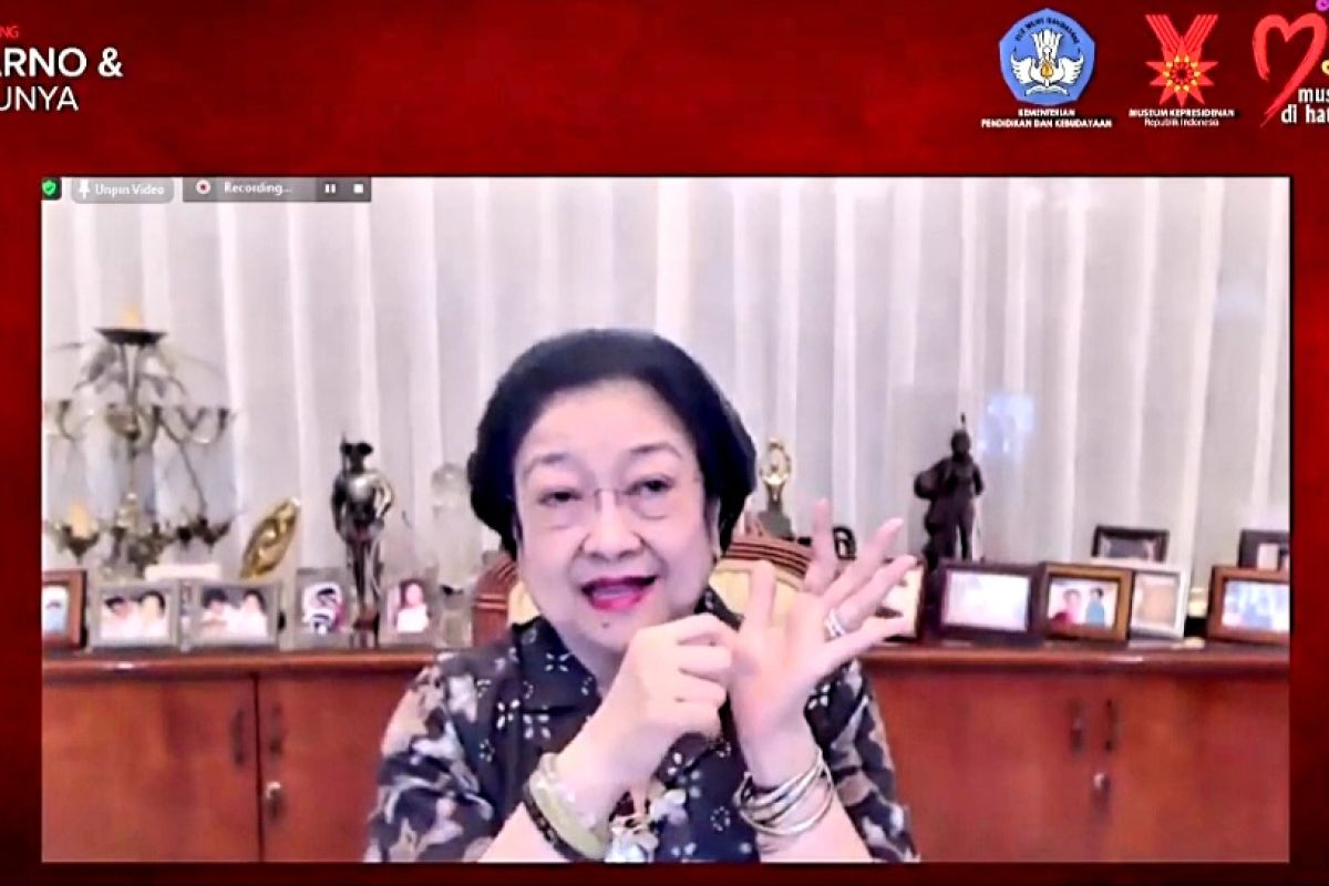 Megawati harapkan kaum milenial serap kegemaran Bung Karno