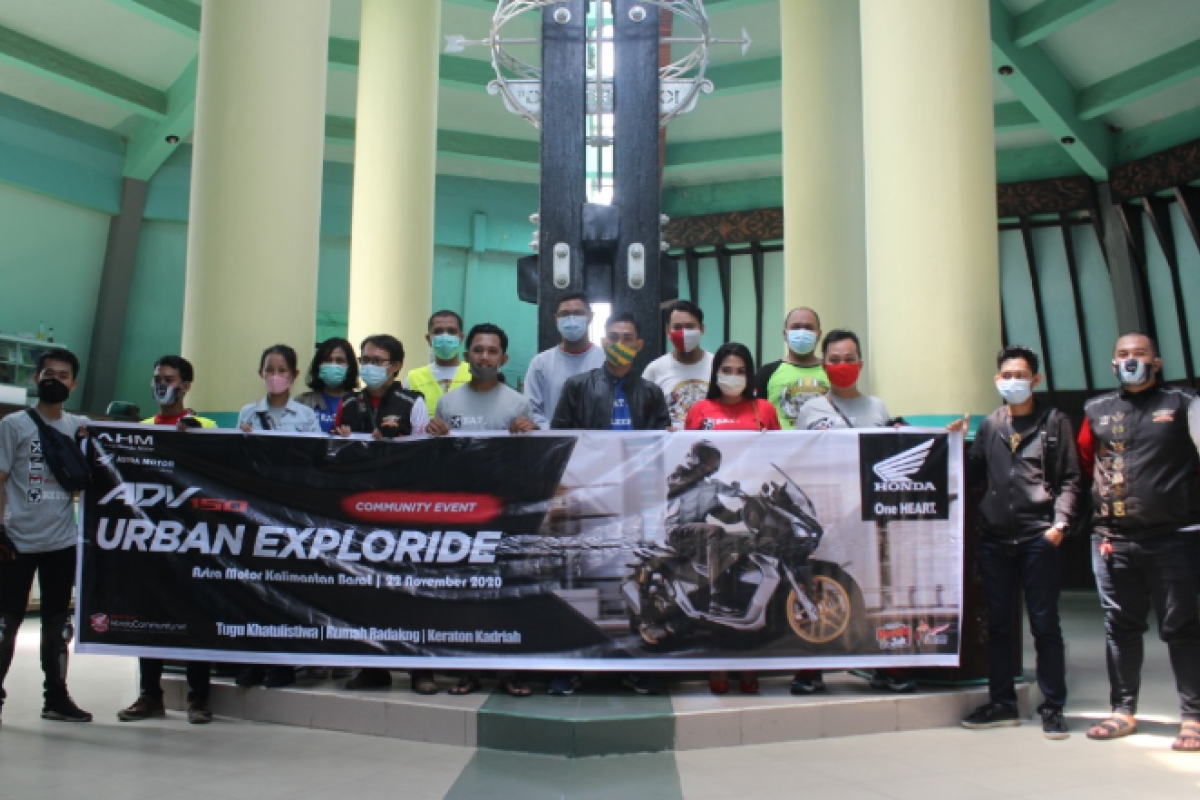 Keseruan ADV150 Urban Exploride di dalam Kota