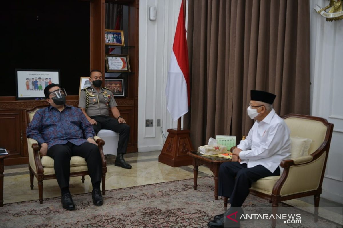 Wapres minta Menteri BUMN cari model bisnis kembangkan Badan Wakaf Mikro