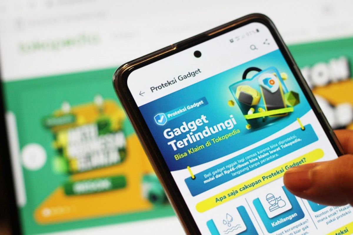 Produk asuransi gadget Tokopedia naik 70 kali lipat