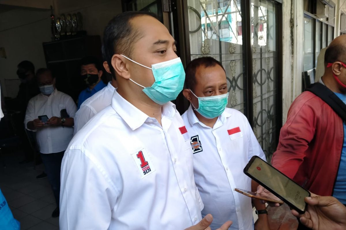 Cawali Surabaya Eri Cahyadi minta pendukungnya tidak menjelekkan kandidat lain