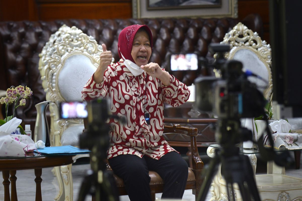 Risma imbau warga Surabaya gunakan hak pilihnya di Pilkada 2020