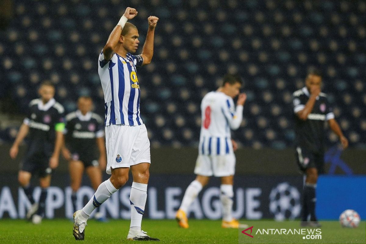 Liga Champions: Pepe pede akui siapapun akan kesulitan kalahkan Porto