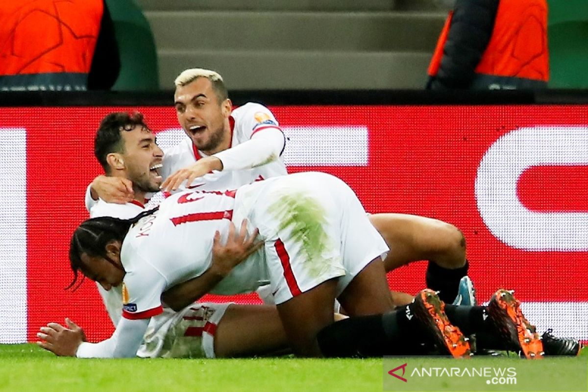 Liga Champions, Sevilla menang dramatis lawan Krasnodar, dampingi Chelsea ke 16 besar