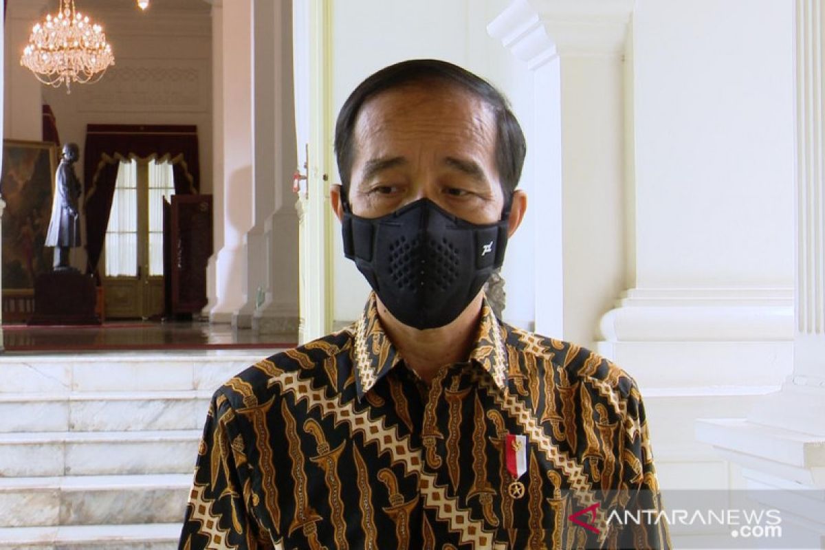 Presiden Jokowi: pemerintah hormati proses hukum di KPK