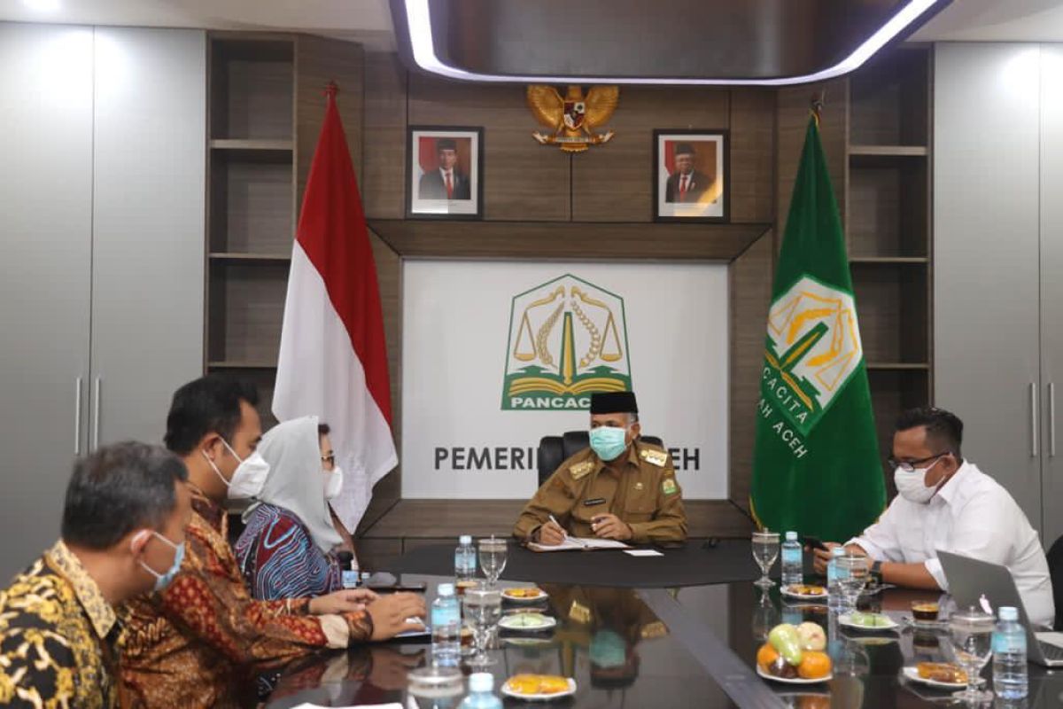 Gubernur Aceh sampaikan perkembangan implementasi MOU Helsinky
